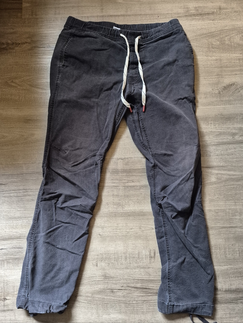 Men's  Topo Designs Casual Drawstring Pants in Black